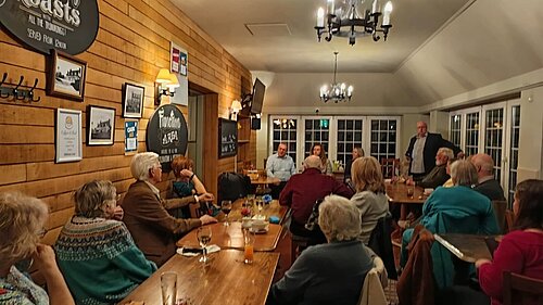 Question time at Sibthorpe Arms